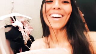 Public Flashing and Fucking Myself in the Fitting Room